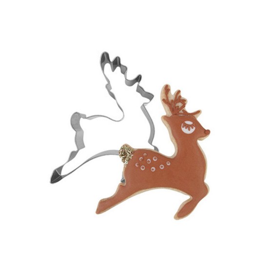 Hirsch Keks Edelstahl Ausstechform - Bak026 - Mytortenland